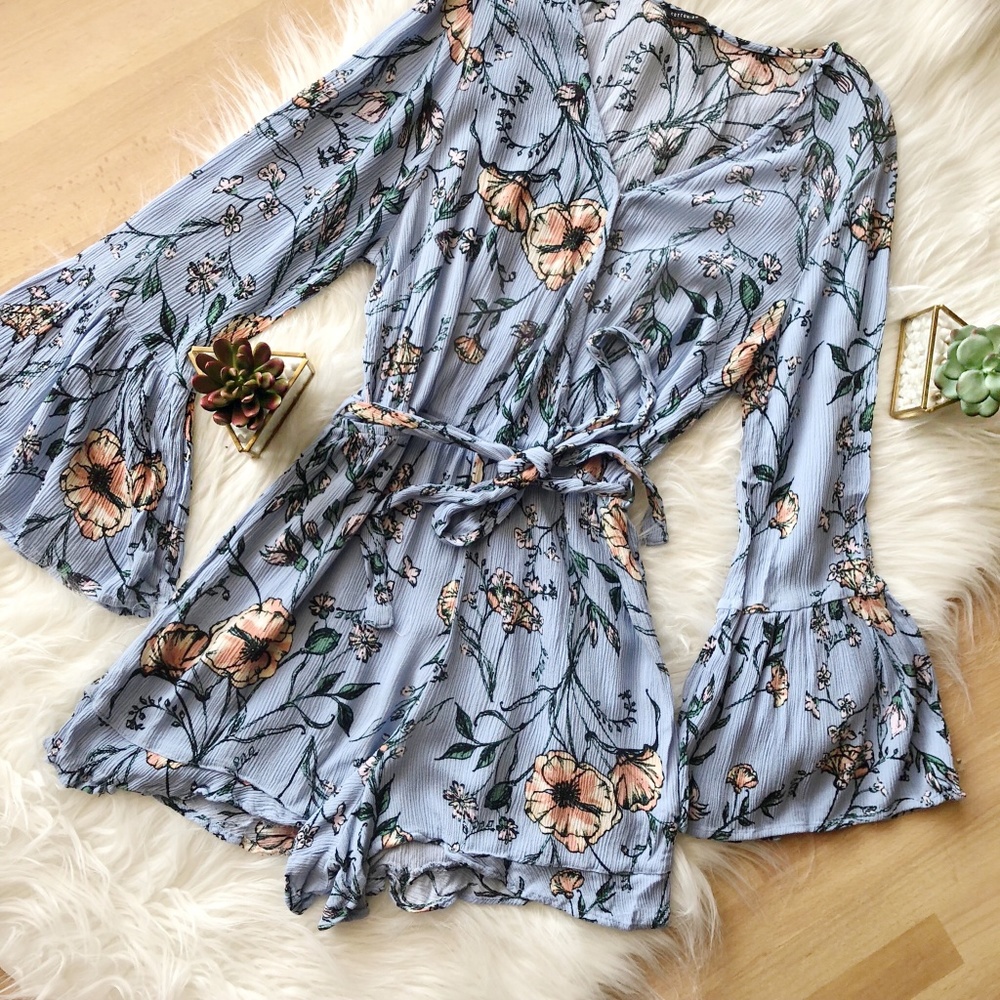 Floral Cotton On Jumpsuit